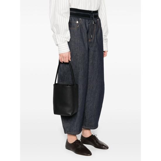 25FW 더로우 PARK 파크 N/S 스몰 토트백 W1314L129BLK BLACK DOM - THE ROW