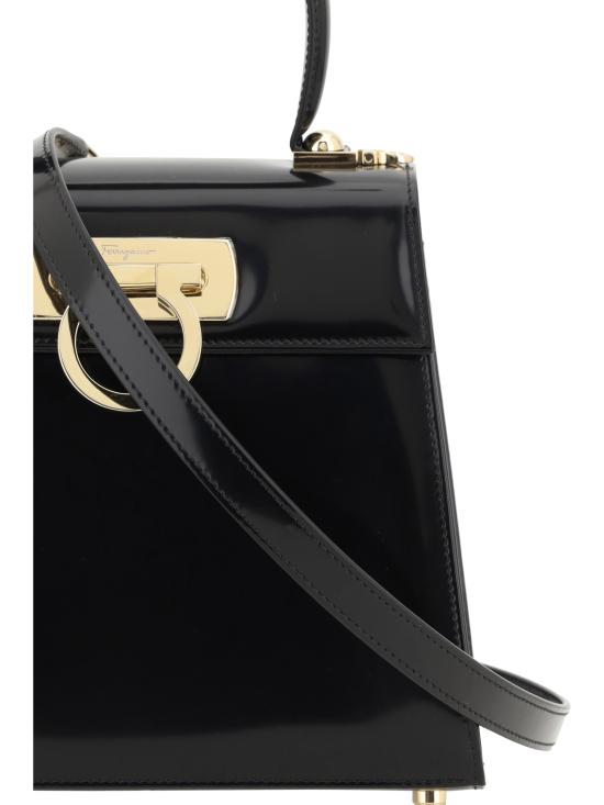 26SS 살바토레 페라가모 토트백 749021 290 BLACK - SALVATORE FERRAGAMO