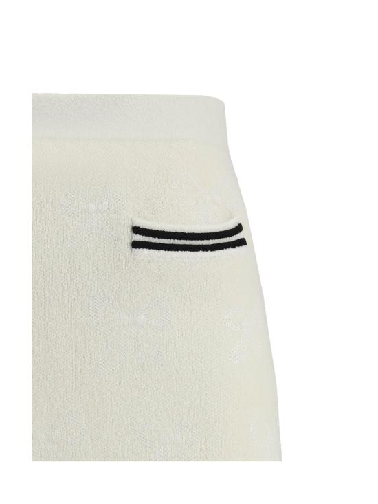 25SS 셀프 포트레이트 숏 스커트 RS25111SKC CREAM WHITE - SELF PORTRAIT