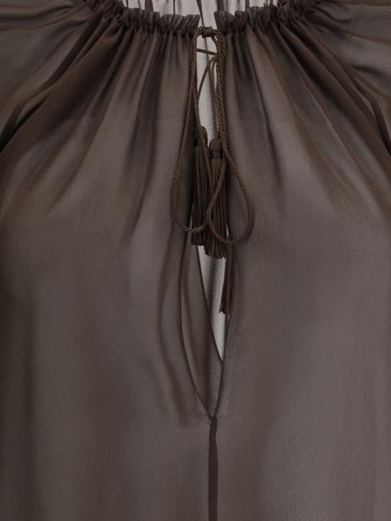 25SS 톰포드 블라우스 TS2091FAX852 KB922 BROWN - TOMFORD