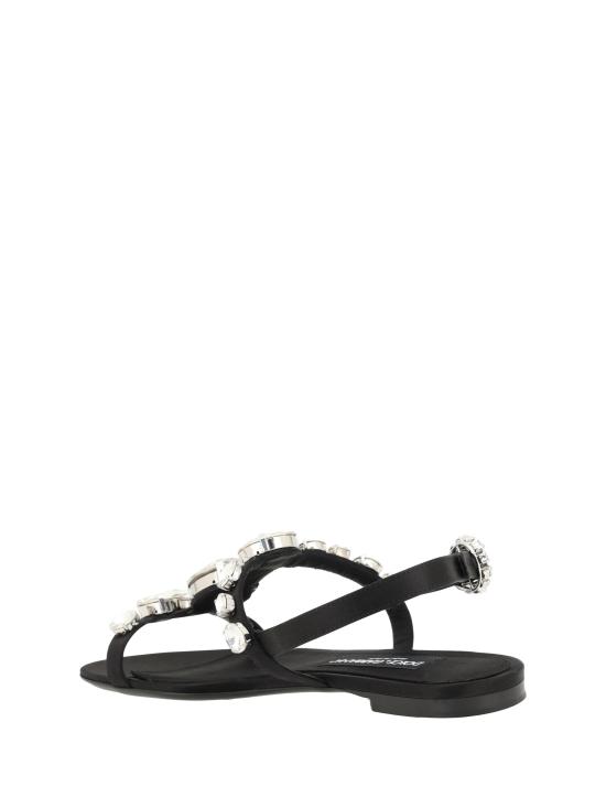 25SS 돌체앤가바나 샌들 CQ0601A9T43 8S488 BLACK - DOLCE & GABBANA