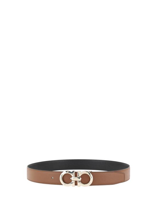 26SS 살바토레 페라가모 가죽 벨트 770675 020 BROWN - SALVATORE FERRAGAMO