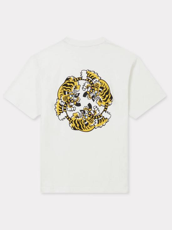 25SS 겐조 반팔 티셔츠 FF58TS4814SG 02 White - KENZO