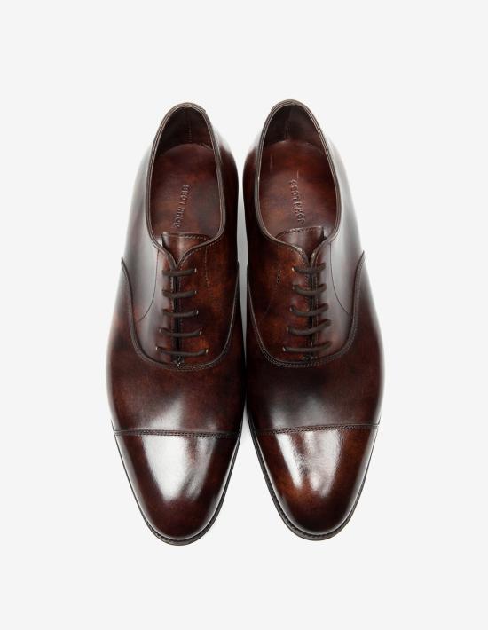 25SS 존롭 드레스 슈즈 CITY II MUSEUM E 2Y DARK BROWN - JOHN LOBB