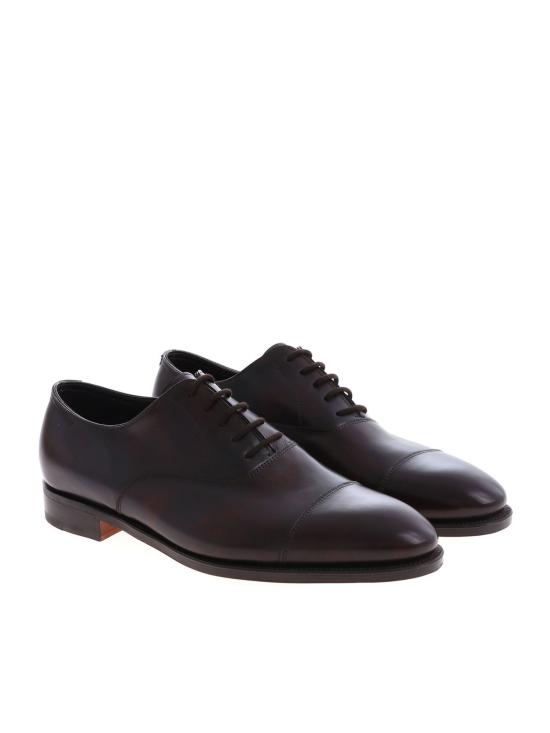 25SS 존롭 드레스 슈즈 CITY II MUSEUM E 2Y DARK BROWN - JOHN LOBB