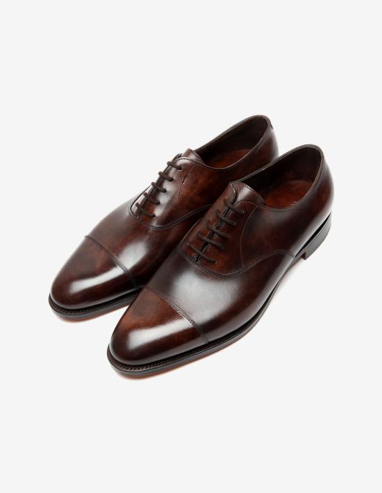 25SS 존롭 드레스 슈즈 CITY II MUSEUM E 2Y DARK BROWN - JOHN LOBB