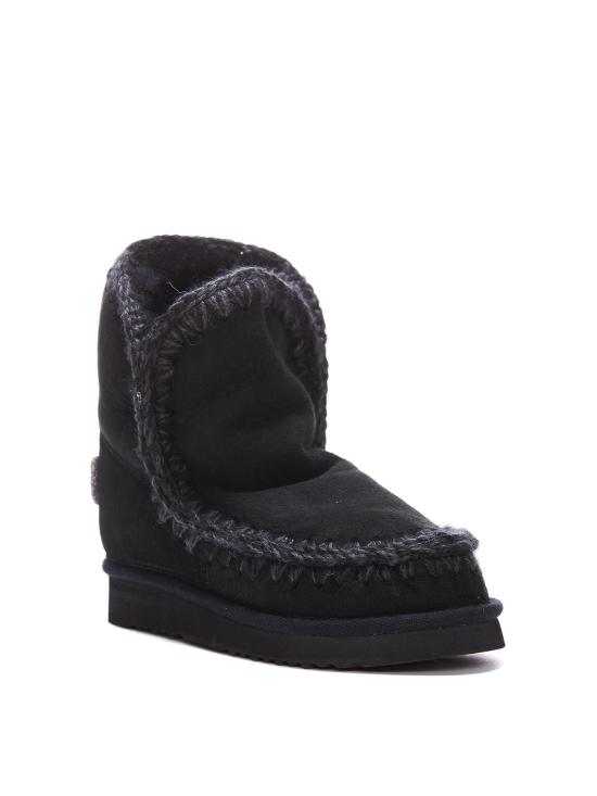 26FW 모우 에스키모 18 글리터 로고 부츠 101050ABKBK BLACK - MOU