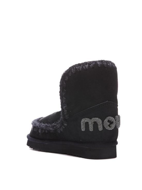 26FW 모우 에스키모 18 글리터 로고 부츠 101050ABKBK BLACK - MOU