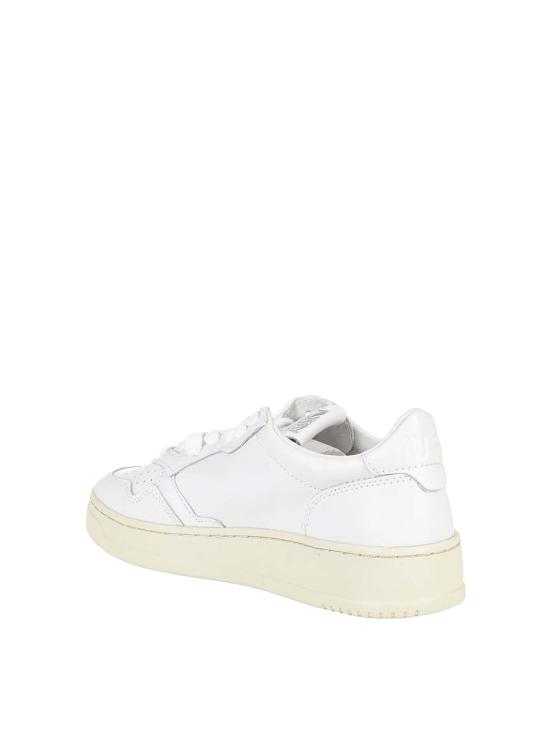 26FW 오트리 메달리스트 레더 AULWLL15 WHITE - AUTRY