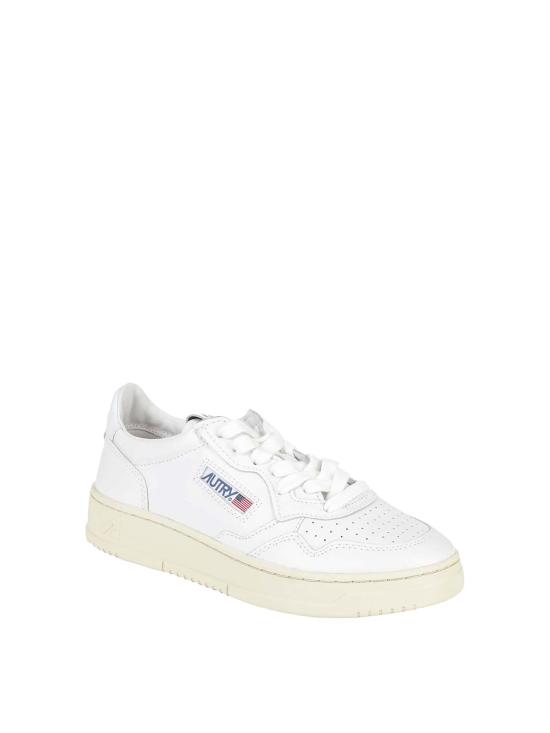 26FW 오트리 메달리스트 레더 AULWLL15 WHITE - AUTRY