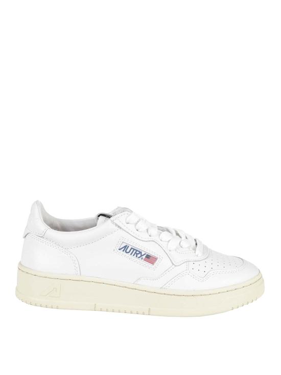 26FW 오트리 메달리스트 레더 AULWLL15 WHITE