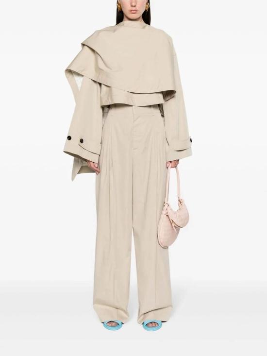 24FW 보테가베네타 스트레이트 팬츠 771675V3YS01574 Beige - BOTTEGA VENETA