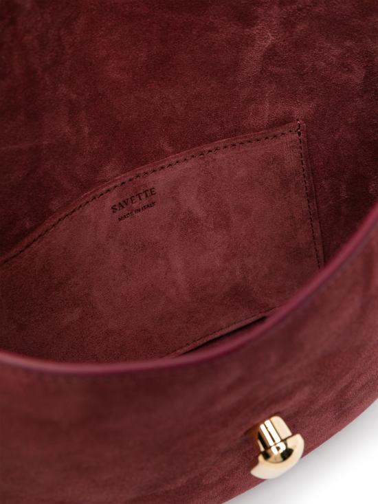 25SS 사베트 숄더백 H 008 03 03 601 WINE - SAVETTE