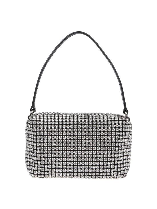 26SS 알렉산더 왕 HEIRESS 라인스톤 숄더백 2019P0813J100 Silver - ALEXANDER WANG