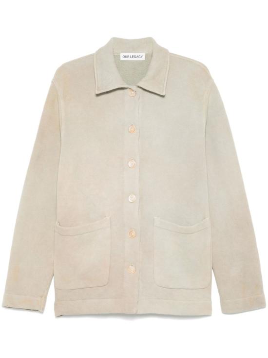 24FW 아워레가시 가디건 W4246LA 53366 ATTIC WASH FLEECE Beige