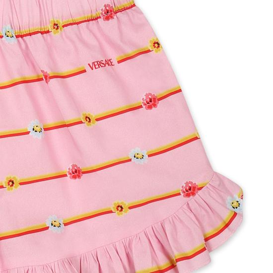 25SS [키즈] 베르사체 쇼츠/버뮤다 1018692 1A13149 5PC00 PINK - VERSACE