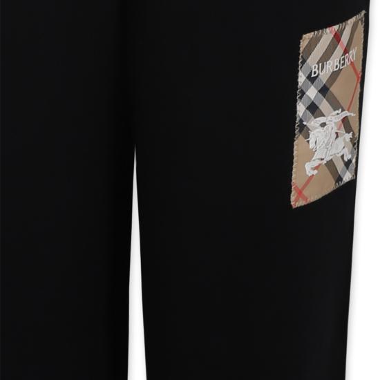 25SS [키즈] 버버리 트레이닝/조거 팬츠 8105476 A1189 BLACK - BURBERRY