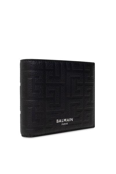 25SS 발망 가죽소품 DM1NM061LPSE NOIR - BALMAIN