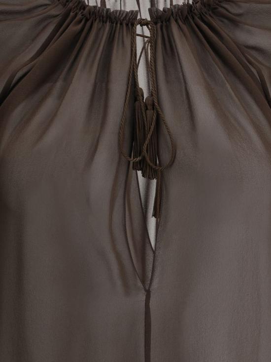 25SS 톰포드 블라우스 TS2091FAX852 KB922 BROWN - TOMFORD