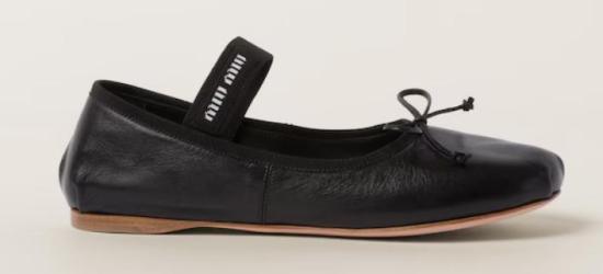 25SS 미우미우 플랫 슈즈 5F794D XUU F0002