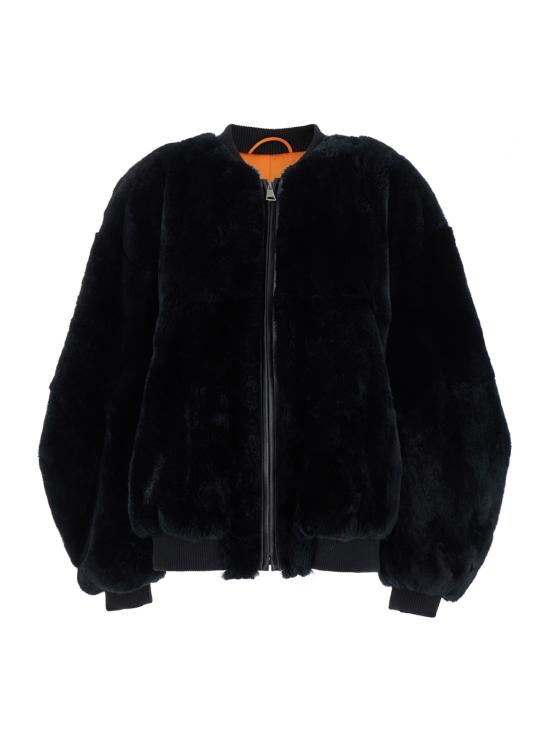 24FW 누메로 10 무스탕 TONIA24255000BLACK Black