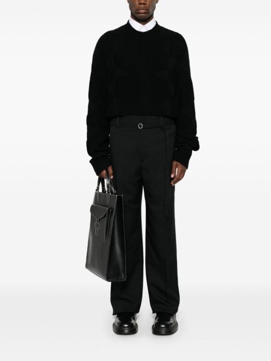  질샌더 스트레이트 팬츠 J22KA0213 J70001 001 BLACK - JIL SANDER