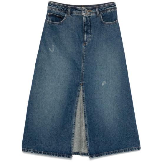 25SS 아페쎄 미디 스커트 COHFC F06423 IAL BLUE