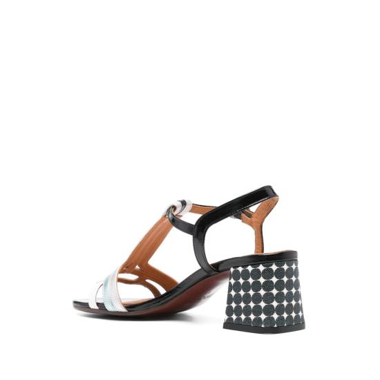 25SS 치에 미하라 샌들 LALUCE SUCNE SILVER BLACK - CHIE MIHARA