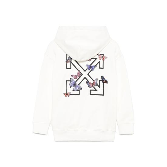 25SS [키즈] 오프화이트 트레이닝 상의 OGBB002S25FL E005 0110 WHITE - OFF WHITE