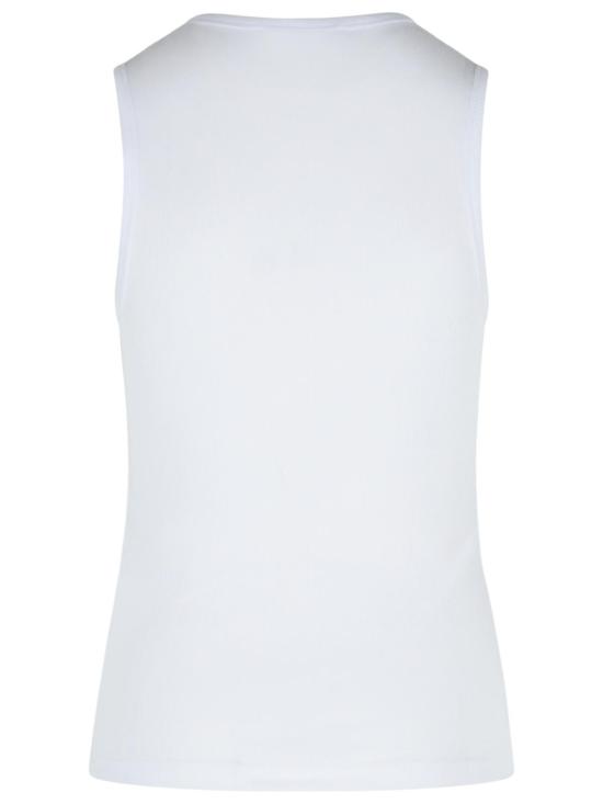 25FW JW앤더슨 민소매 티셔츠 JO0248 PG1717001 White - JW ANDERSON