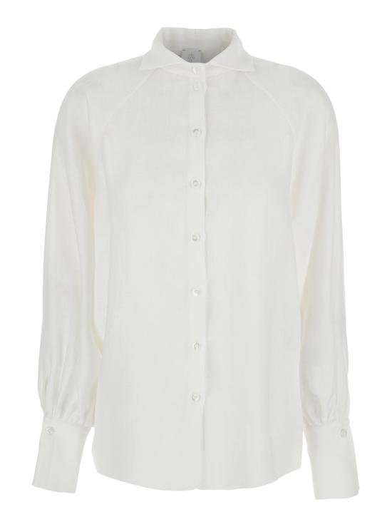 25SS 일레븐티 블라우스/셔츠 K80CAMK13TES0I15901 White