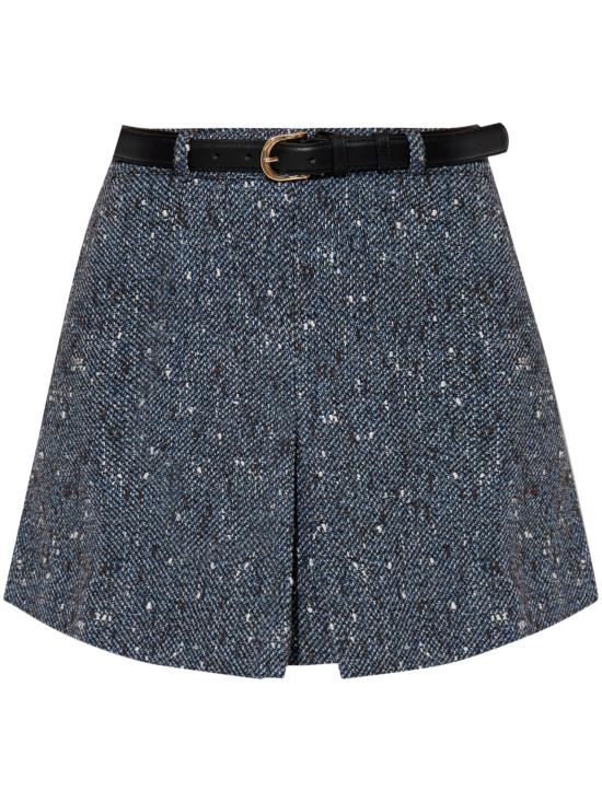 25SS 셀프 포트레이트 숏 스커트 RS25098SKBL BLUE Blue