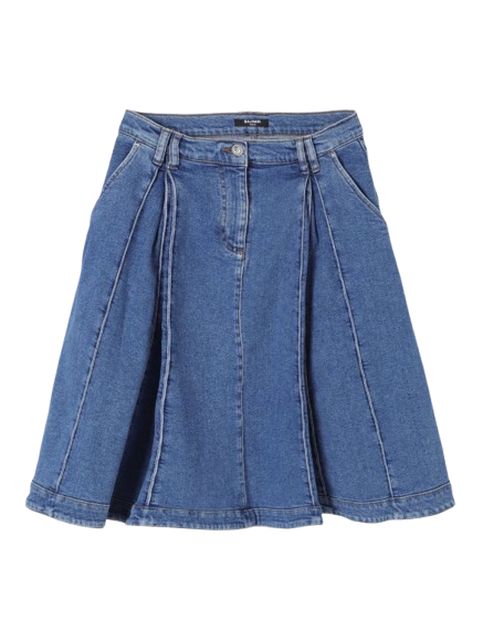 24FW [주니어] 발망 스커트 BV7A24 Z2363 619 Blue