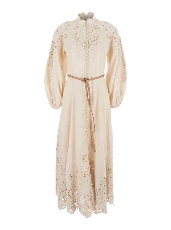 25SS 짐머만 롱 원피스 1743DRS251CRM Beige