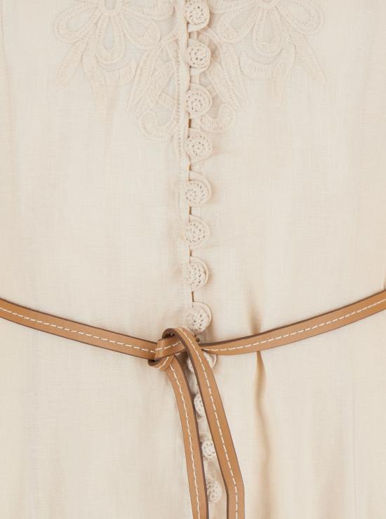 25SS 짐머만 롱 원피스 1743DRS251CRM Beige - ZIMMERMANN