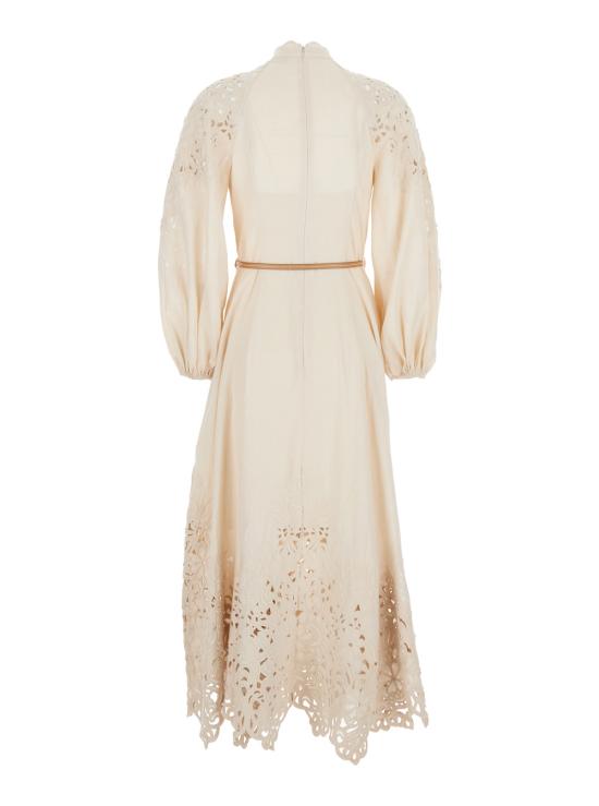 25SS 짐머만 롱 원피스 1743DRS251CRM Beige - ZIMMERMANN