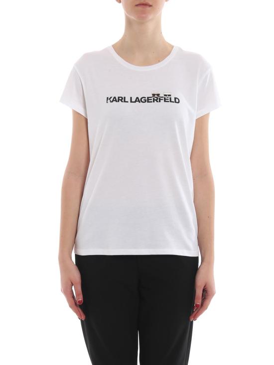  칼라거펠트 반팔 티셔츠 91KW1721 White - KARL LAGERFELD