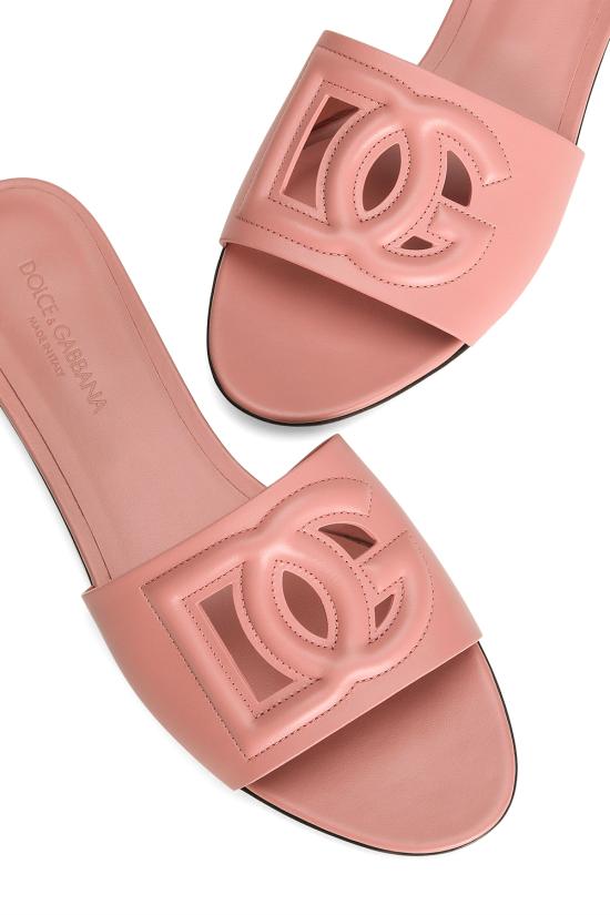 25SS 돌체앤가바나 뮬/슬리퍼 CQ0436AY329 80405 Pink - DOLCE & GABBANA