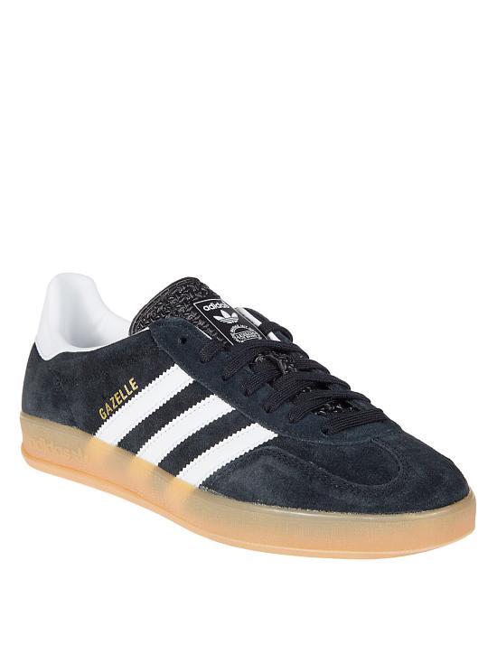  아디다스 가젤 인도어 스니커즈 JI2060 cblack ftwwht gum2 NERO - ADIDAS