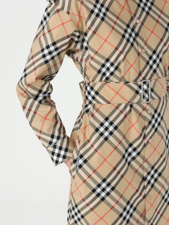 25FW 버버리 미디 원피스 8086610 Beige - BURBERRY