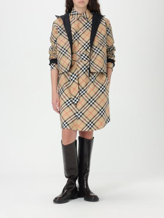 25FW 버버리 미디 원피스 8086610 Beige - BURBERRY