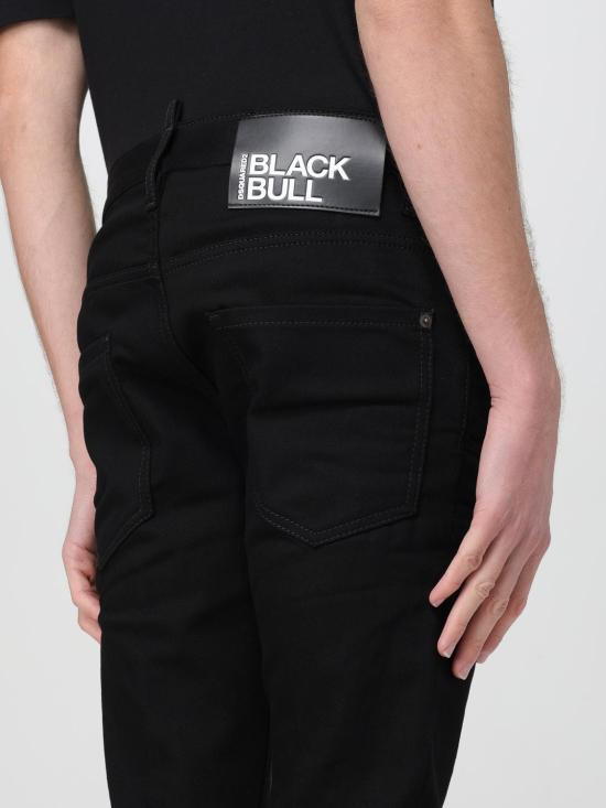 25FW 디스퀘어드2 블랙 불 스케이터 스키니 진 S74LB1427S30564 900 Black - DSQUARED2