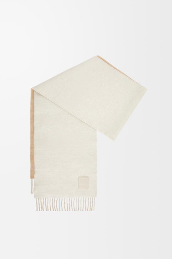 26SS 로에베 머플러/스카프 F811251X06 2186 IVORY SAND DOM