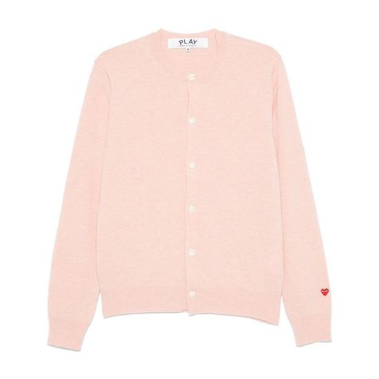 25SS 꼼데가르송 스웨터 AXN0910515 LIGHT PINK DOM
