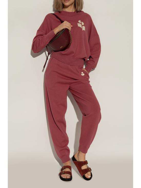 25SS 이자벨마랑 뮬/슬리퍼 SD0118FAB2B11S 80BY BURGUNDY - ISABEL MARANT