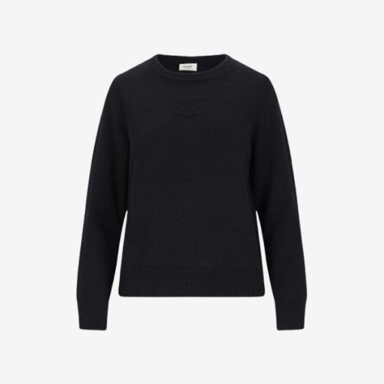  셀린느 스웨터 RY02N317V38NO BLACK DOM