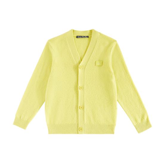  아크네 스튜디오 가디건 C60038DO1 DUSTY YELLOW DOM