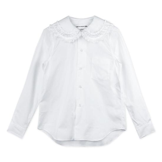  꼼데가르송 셔츠 NZB0080511 WHITE DOM