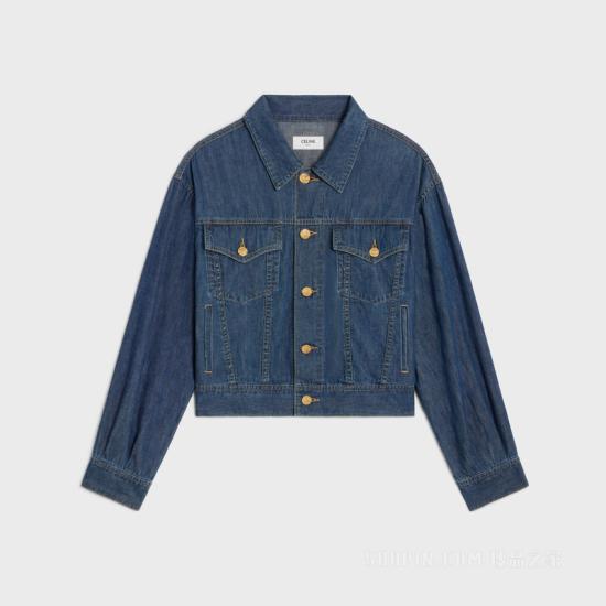  셀린느 데님 자켓 2Q831361M08DO DOM