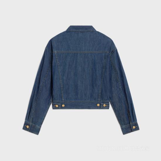  셀린느 데님 자켓 2Q831361M08DO DOM - CELINE